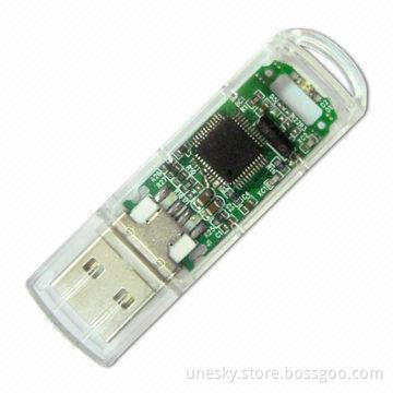USB Flash Drive with Up to 16GB Flash Memory, Supports USB1.1 and 2.0 Interfaces